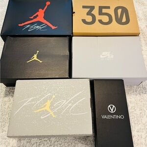 Nike Air Force 1 Shoes - Gray and White